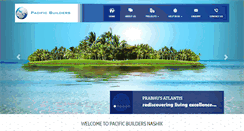 Desktop Screenshot of pacificbuildersnashik.com