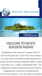 Mobile Screenshot of pacificbuildersnashik.com